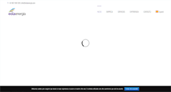 Desktop Screenshot of eolaenergia.com
