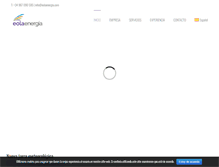 Tablet Screenshot of eolaenergia.com